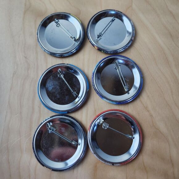 Set of 6 Vintage 1978 Star Trek 2 Inch Pin Back Buttons EUC - Picture 5 of 6